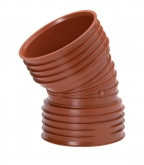 Отвод Uponor Ultra Rib2 160 мм 45° '1C